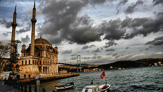 1366x768 px 이슬람 이스탄불 사원 Ortaköy 사원 비디오 게임 철권 HD 아트, ISLAM, 이스탄불, 1366x768 px, 사원, Ortaköy 사원, HD 배경 화면 HD wallpaper