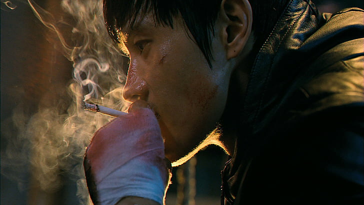Film, J'ai vu le diable, Cigarette, Lee Byung-hun, Fond d'écran HD