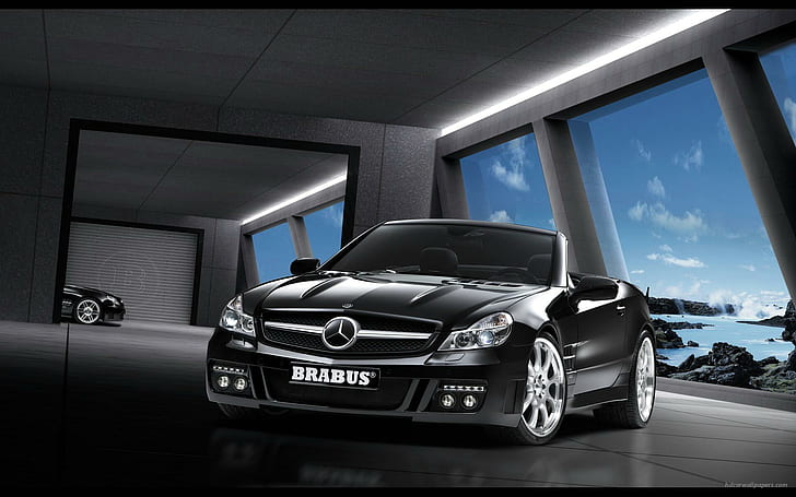 Brabus Mercedes Classe SL, mercedes, classe, brabus, mercedes benz, Sfondo HD