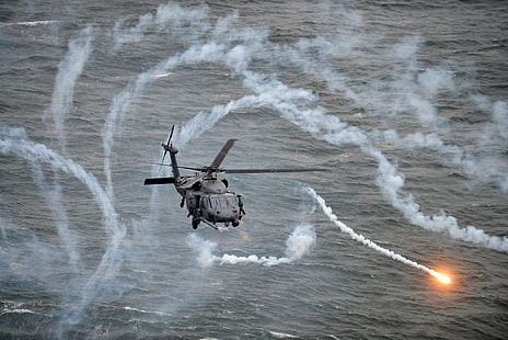 United States Army, Sikorsky UH-60 Black Hawk, militaire, avion militaire, USA, Fond d'écran HD HD wallpaper