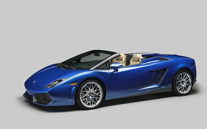 2012 Lamborghini Gallardo LP 550 Spyder, blue lamborghini gallardo, spyder, lamborghini, gallardo, 2012, cars, HD wallpaper
