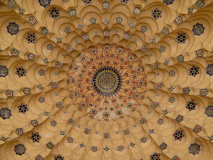 Iran, sejarah, arsitektur, pola, Wallpaper HD