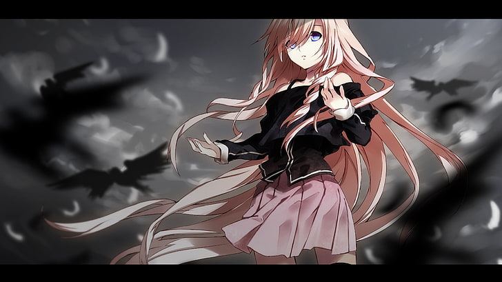 female anime character, IA (Vocaloid), Vocaloid, HD wallpaper