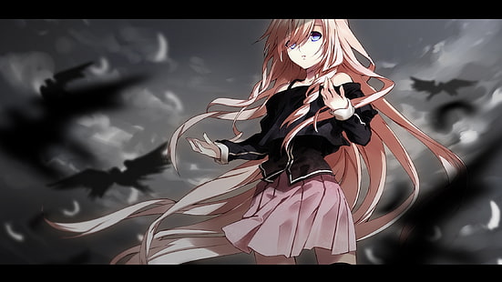 weibliche Anime-Figur, IA (Vocaloid), Vocaloid, HD-Hintergrundbild HD wallpaper