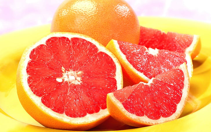 Zitrusfrüchte, Grapefruits, HD-Hintergrundbild