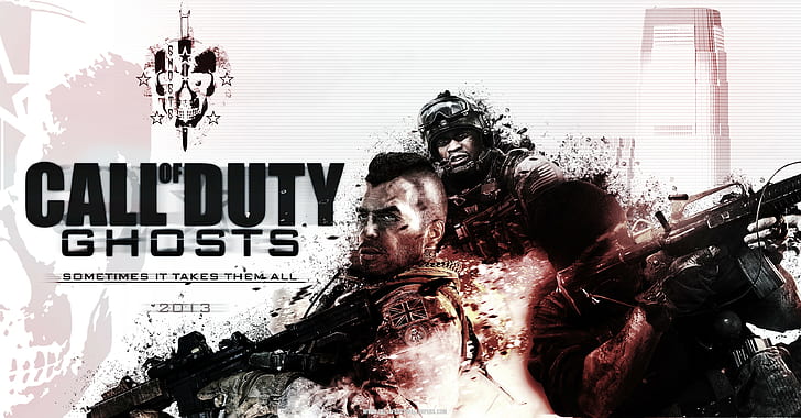 Call of Duty Ghosts 2013 Gra, gra, 2013, wezwanie, obowiązek, duchy, gry, Tapety HD