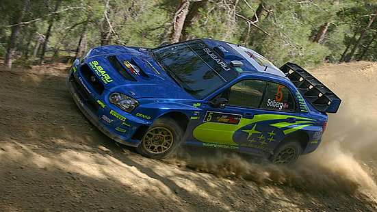 Rally, Subaru, WRC, Olahraga, Mobil, Impreza, Wallpaper HD HD wallpaper