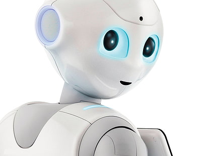 SoftBank, หุ่นยนต์ Aldebaran, Pepper the robot: หุ่นยนต์อัจฉริยะ, วอลล์เปเปอร์ HD HD wallpaper