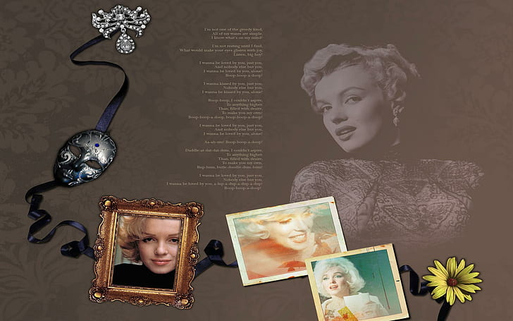 Marilyn Monroe High Resolution, Marilyn Monroe, kändisar, kändisar, hollywood, Marilyn, Monroe, High, Resolution, HD tapet