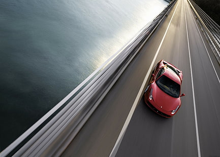 otomobil, Ferrari 458 Italia, HD masaüstü duvar kağıdı HD wallpaper