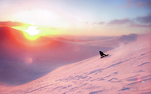 Fantastisk snowboard extrem sport tapet 06, HD tapet HD wallpaper