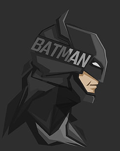 Илюстрация на Батман, супергерой, Батман, DC Comics, Bosslogic, HD тапет HD wallpaper