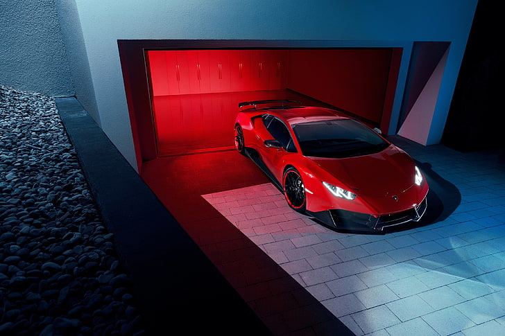 red Lamborghini Aventador J coupe, Lamborghini, Novitec Torado, Huracan, hurakan, HD wallpaper