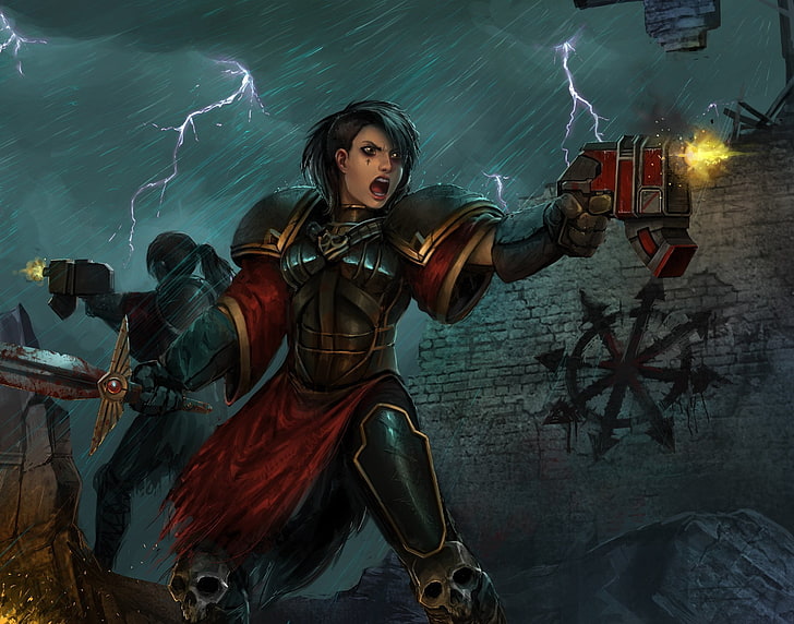 Warhammer, Sister of Battle, Warhammer 40k, Wallpaper HD