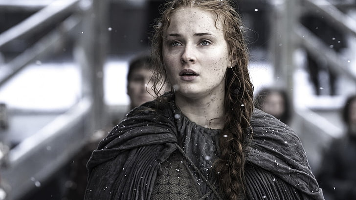 Gra o tron, Sansa Stark, Sophie Turner, kobiety, Tapety HD