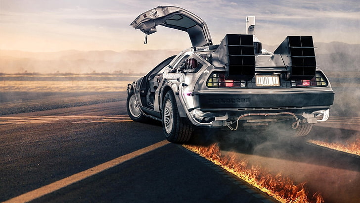 Ritorno al futuro, DeLorean, Sfondo HD