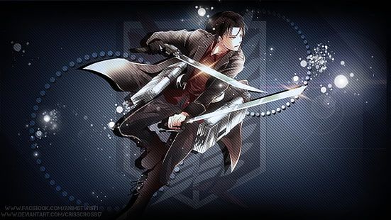 Anime, Attack On Titan, Levi Ackerman, Shingeki No Kyojin, HD wallpaper HD wallpaper