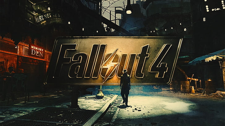 Плакат за игра Fallout 4, дигитален тапет Fallout 4, Fallout, Fallout 4, видео игри, HD тапет