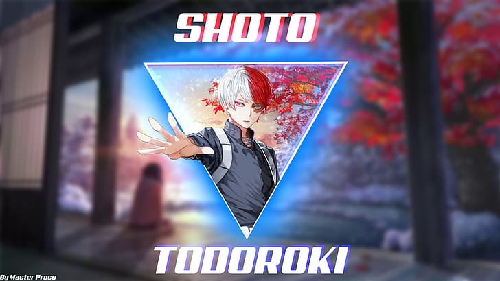 Shoto Todoroki, Boku no Hero Academia, HD wallpaper