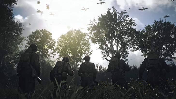 Call of Duty: WWII, Call Of Duty, Soldier, World War II, HD wallpaper