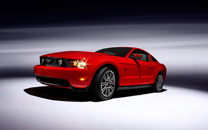 Ford Mustang Coupe 2010, ford mustang, mustang, Wallpaper HD