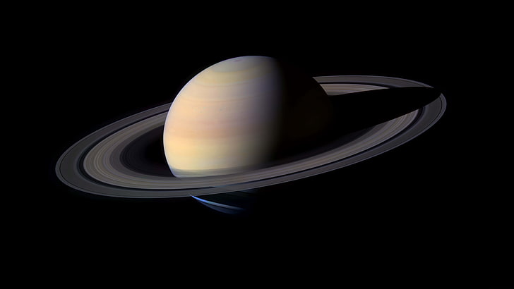 пръстеновидна планета, планетарен пръстен, Сатурн, планета, касини-хуйгени, касини хуйгени, астрономически обект, космос, 8k, 8k uhd, HD тапет