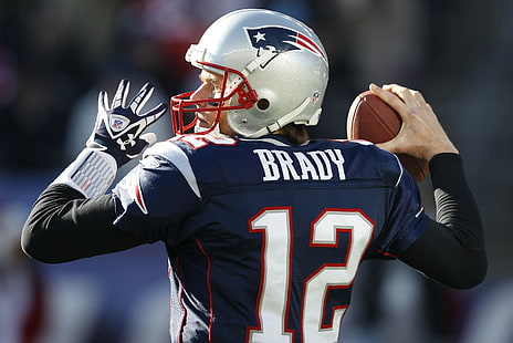 Tom Brady, New England Patriots, Fußball, HD-Hintergrundbild HD wallpaper