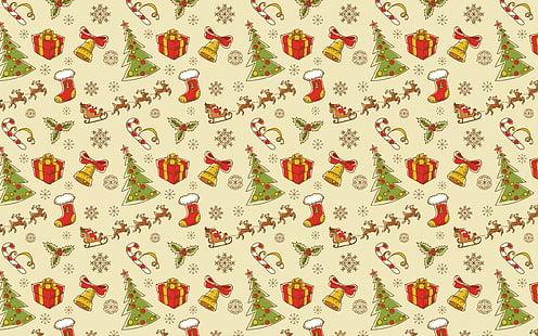 Christmas, New Year, HD wallpaper HD wallpaper