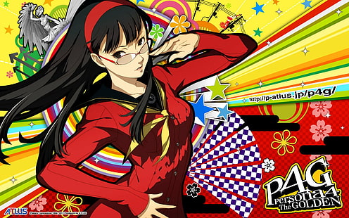 Videospiel, Persona 4 Golden, Yukiko Amagi, HD-Hintergrundbild HD wallpaper