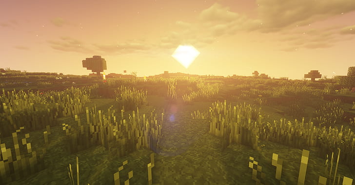 Minecraft, natürliche Landschaft, HD-Hintergrundbild