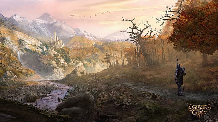 Baldur's Gate 3, estúdios Larian, Dungeons and Dragons, jogos 4K, HD papel de parede