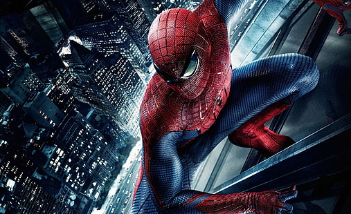 The Amazing Spider Man, Marvel Spider-Man цифровые обои, Фильмы, Spider-Man, Супергерой, Фильм, Spider Man, 2012, удивительный человек-паук, HD обои HD wallpaper