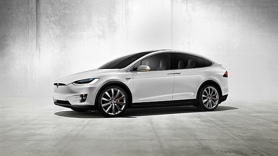 Tesla Model X, carro, carro elétrico, Tesla Motors, HD papel de parede HD wallpaper