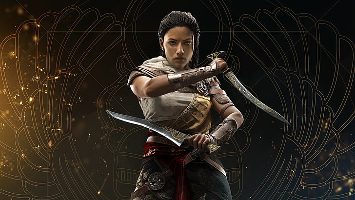 4K, Assassins Creed: Origins, Aya, HD wallpaper | Wallpaperbetter