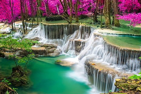 Natur, Wasserfall, HD-Hintergrundbild HD wallpaper