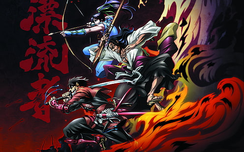 Drifters, Oda Nobunaga, Cast, HD wallpaper HD wallpaper