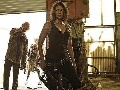 รายการทีวี, The Walking Dead, Lauren Cohan, Maggie Greene, วอลล์เปเปอร์ HD HD wallpaper