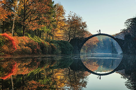 มนุษย์สร้างสะพานปีศาจสะพานเยอรมนี, วอลล์เปเปอร์ HD HD wallpaper