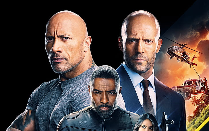 film, filmen, omslaget, Fast and Furious Presents Hobbs and Shaw, HD tapet