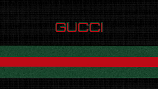 Gucci, минимализм, простой, вектор, векторная графика, HD обои HD wallpaper