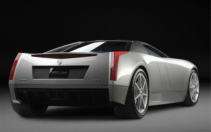 Cadillac Evoq Concept 2, grå superbil, koncept, cadillac, evoq, bilar, HD tapet