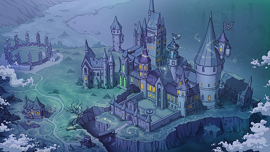 Harry Potter, Hogwarts, Schloss, HD-Hintergrundbild HD wallpaper