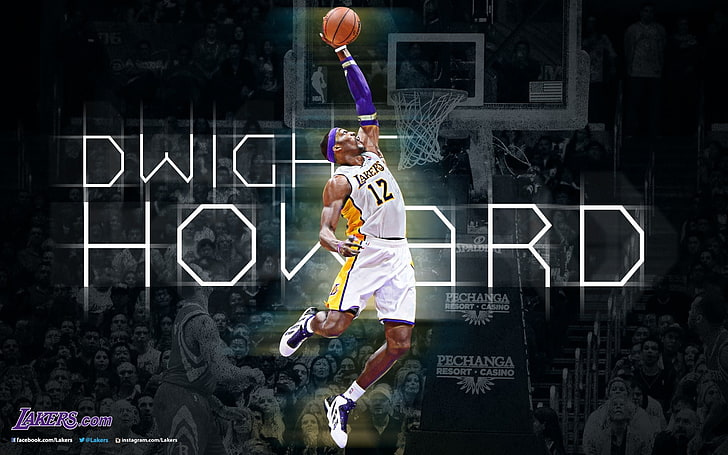 Dwight Howard-NBA Los Angeles Lakers 2012-13 seaso.., Dwight Howard wallpaper, HD wallpaper