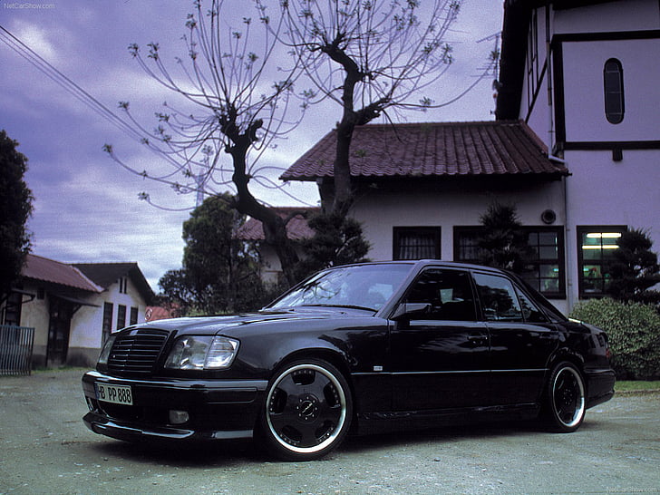 1600x1200, 1997, benz, auto, mercedes, fahrzeug, w124, wald, wallpaper, HD-Hintergrundbild