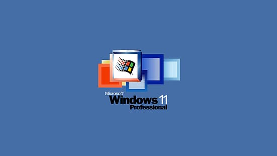 Windows 11、Microsoft Windows、ロゴ、デジタルアート、オペレーティングシステム、 HDデスクトップの壁紙 HD wallpaper