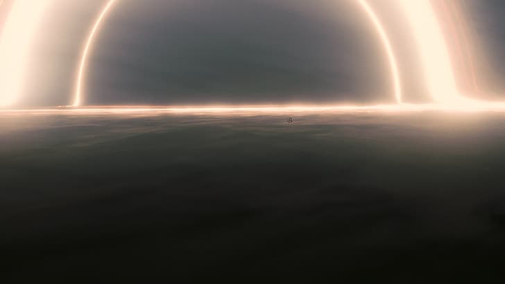 Interstellar (Film), Gargantua, HD-Hintergrundbild