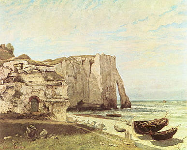 Classic Art, Gustave Courbet, HD wallpaper HD wallpaper