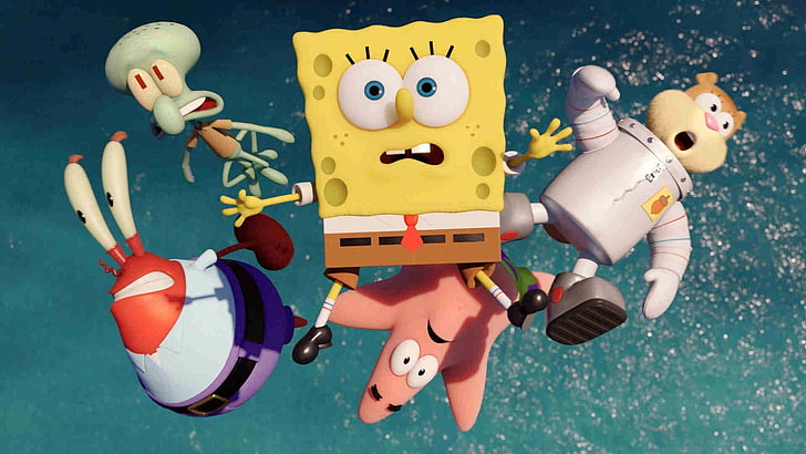 Movie, The SpongeBob Movie: Sponge Out of Water, HD wallpaper