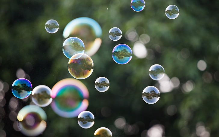 burbujas, Fondo de pantalla HD