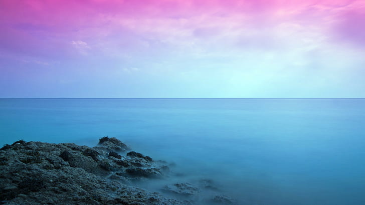Colorful Seascape, HD wallpaper